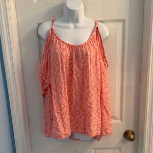 Torrid’s Women's Coral Patterned Top